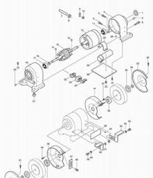 Makita 9306 spare parts