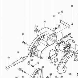 Makita 9401 spare parts