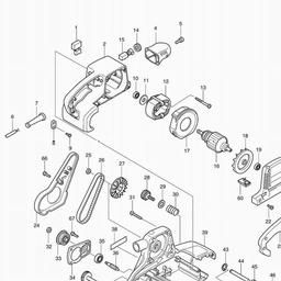 Makita 9404 spare parts