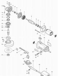 Makita 9521NB spare parts