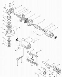 Makita 9526PB spare parts