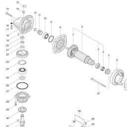 Makita 9558NBR spare parts