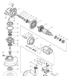 Makita 9561CVR spare parts