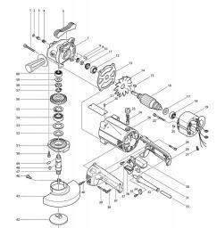Makita 9609NB spare parts