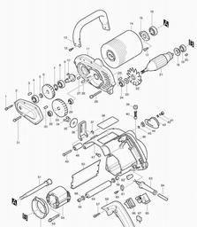 Makita 9741 spare parts