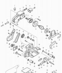 Makita 9903 spare parts
