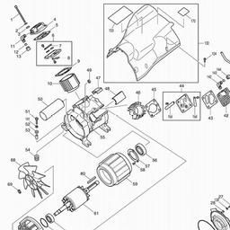 Makita AC310H spare parts