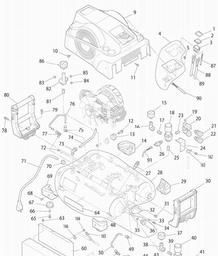 Makita AC320H spare parts