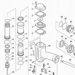 Makita AG125 spare parts