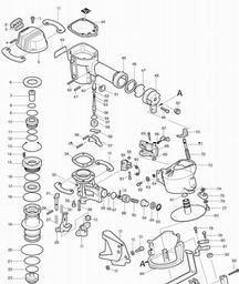 Makita AN451 spare parts