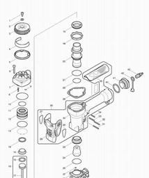 Makita AN610H spare parts