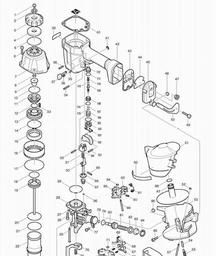 Makita AN611 spare parts
