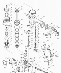 Makita AN621 spare parts
