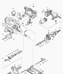 Makita BCS550 spare parts