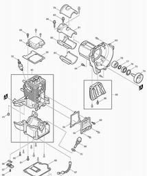 Makita BCX2510 spare parts