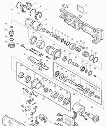 Makita BFL402R spare parts
