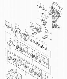 Makita BFT020F spare parts