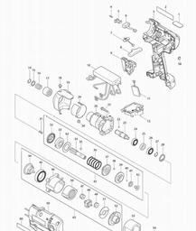 Makita BFT022F spare parts