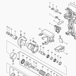 Makita BFT043F spare parts
