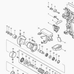 Makita BFT083F spare parts