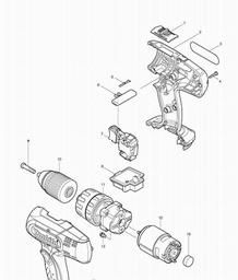 Makita BHP453 spare parts