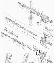 Makita BHR261 spare parts