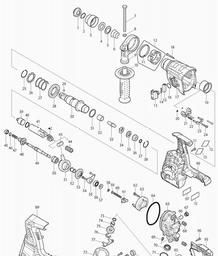 Makita BHR262 spare parts