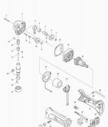 Makita BJN160 spare parts