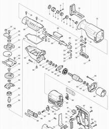 Makita BJR240 spare parts