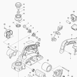 Makita BKP180 spare parts
