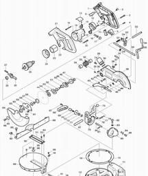 Makita BLS820 spare parts