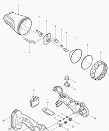 Makita BML145 spare parts
