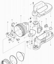 Makita BML240 spare parts