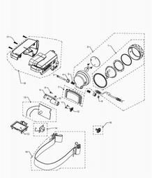 Makita BML800 spare parts