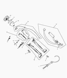 Makita BML802 spare parts
