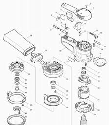Makita BO6030 spare parts