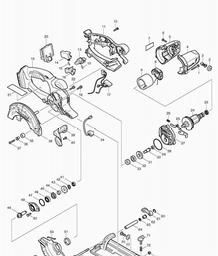 Makita BSS501 spare parts