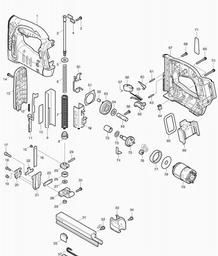 Makita BST221 spare parts