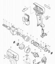 Makita BTD062 spare parts