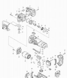 Makita BTM40 spare parts