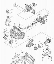 Makita BUC121 spare parts