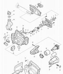 Makita BUC122 spare parts
