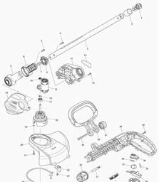 Makita BUR181 spare parts