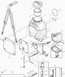 Makita BVF104 spare parts