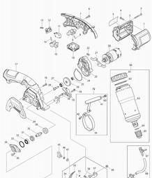 Makita CC300D spare parts