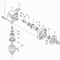 Makita DA3000R spare parts