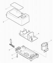 Makita DC1412 spare parts