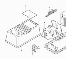 Makita DC9700 spare parts
