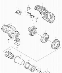 Makita DCL180 spare parts