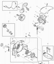 Makita DCS34 spare parts